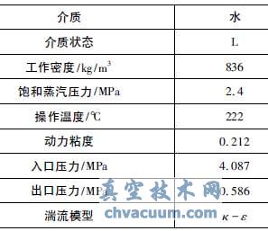 黑水調節閥內閃蒸現象的CFD探索