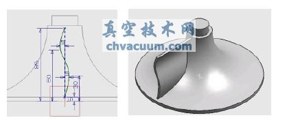 葉輪Pro/E造型-MasterCAM五軸聯動數控加工仿真設計